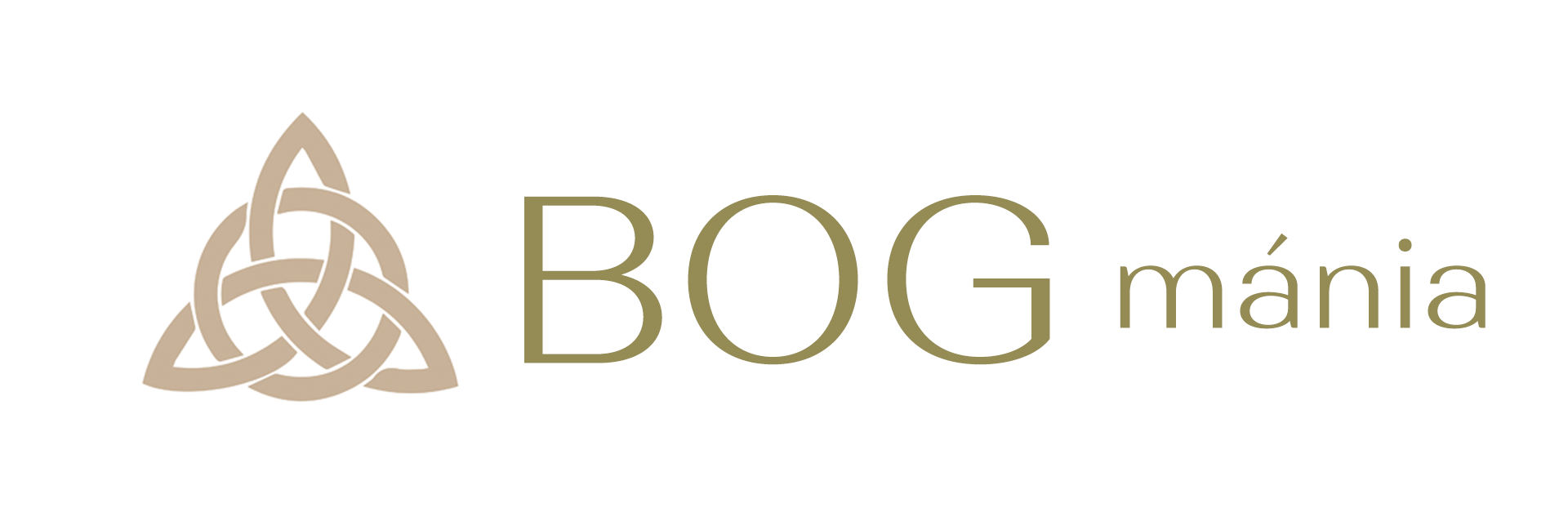 BOG mánia logó barna triquetra réz szöveg 1920-649 kp banner kész kisebb másolat